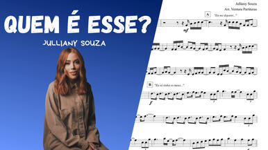 🎼 Partitura: Quem é Esse? (Julliany Souza) | Flauta ou Violino